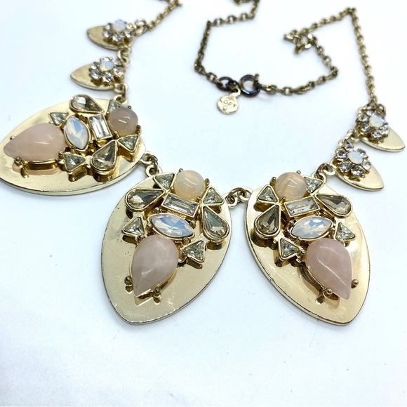 LOFT Statement Necklace Goldtone - Picture 6 of 6